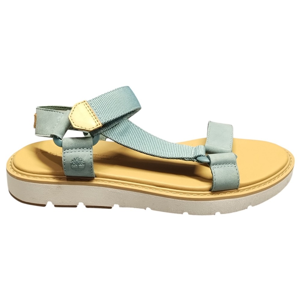Timberland Bailey Park Sandals Womens 7 Multi Adjustable Strap Leather‎ Insole